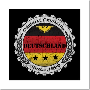 Bierdeckel Flagge Germany Deutschland Posters and Art